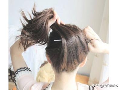 发簪盘发（双尖发簪盘发）