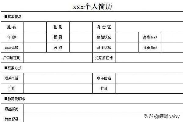 个人简介（个人简介一般写什么）