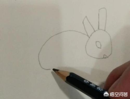 幼儿园小白兔简笔画（幼儿小白兔简笔画图片带颜色）
